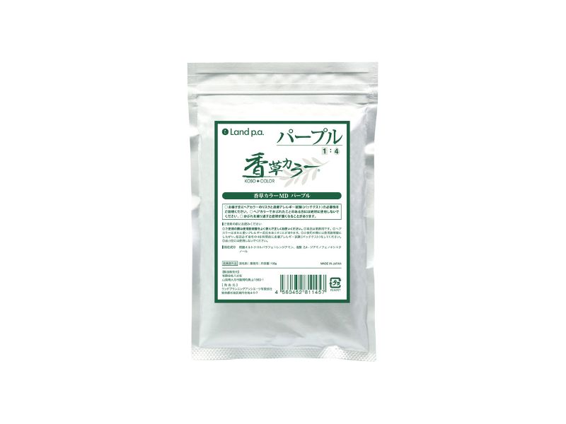 香草ﾏｲﾙﾄﾞｶﾗｰ　ﾊﾟｰﾌﾟﾙ100g
