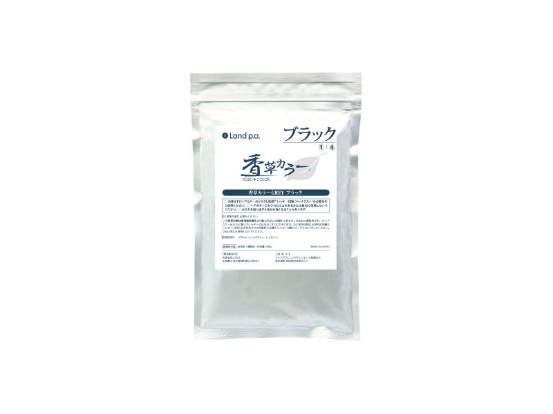 香草ﾏｲﾙﾄﾞｶﾗｰ　ﾌﾞﾗｯｸ　100g